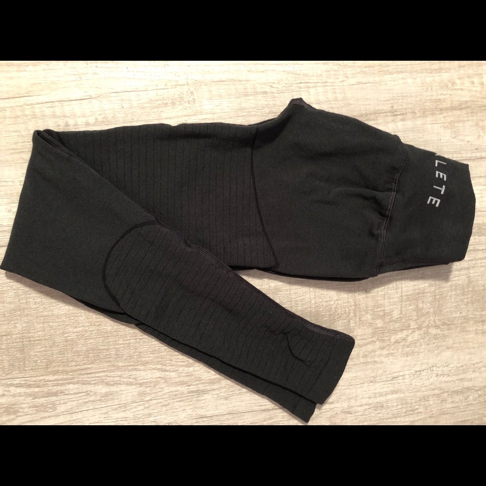 Alphalete charcoal gray revival leggings